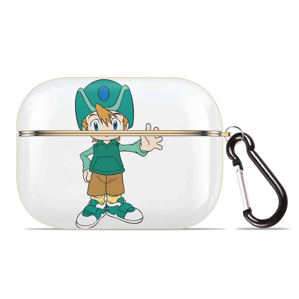 （画像用） Digimon デジタルモンスター/デジモン 【AirPods Pro用】ハードシェル保護ケース｜耐衝撃・防指紋・カラビナ付き商品仕様