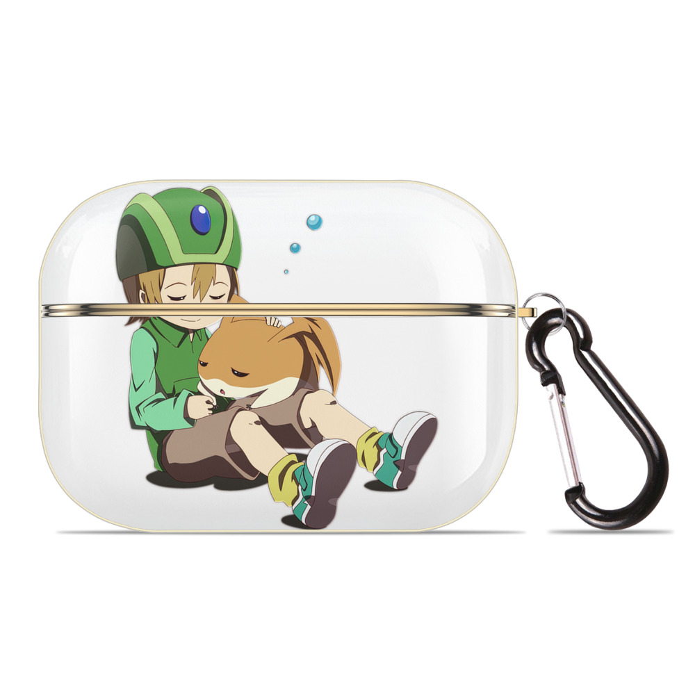 （画像用） Digimon デジタルモンスター/デジモン 【AirPods Pro用】ハードシェル保護ケース｜耐衝撃・防指紋・カラビナ付き商品仕様