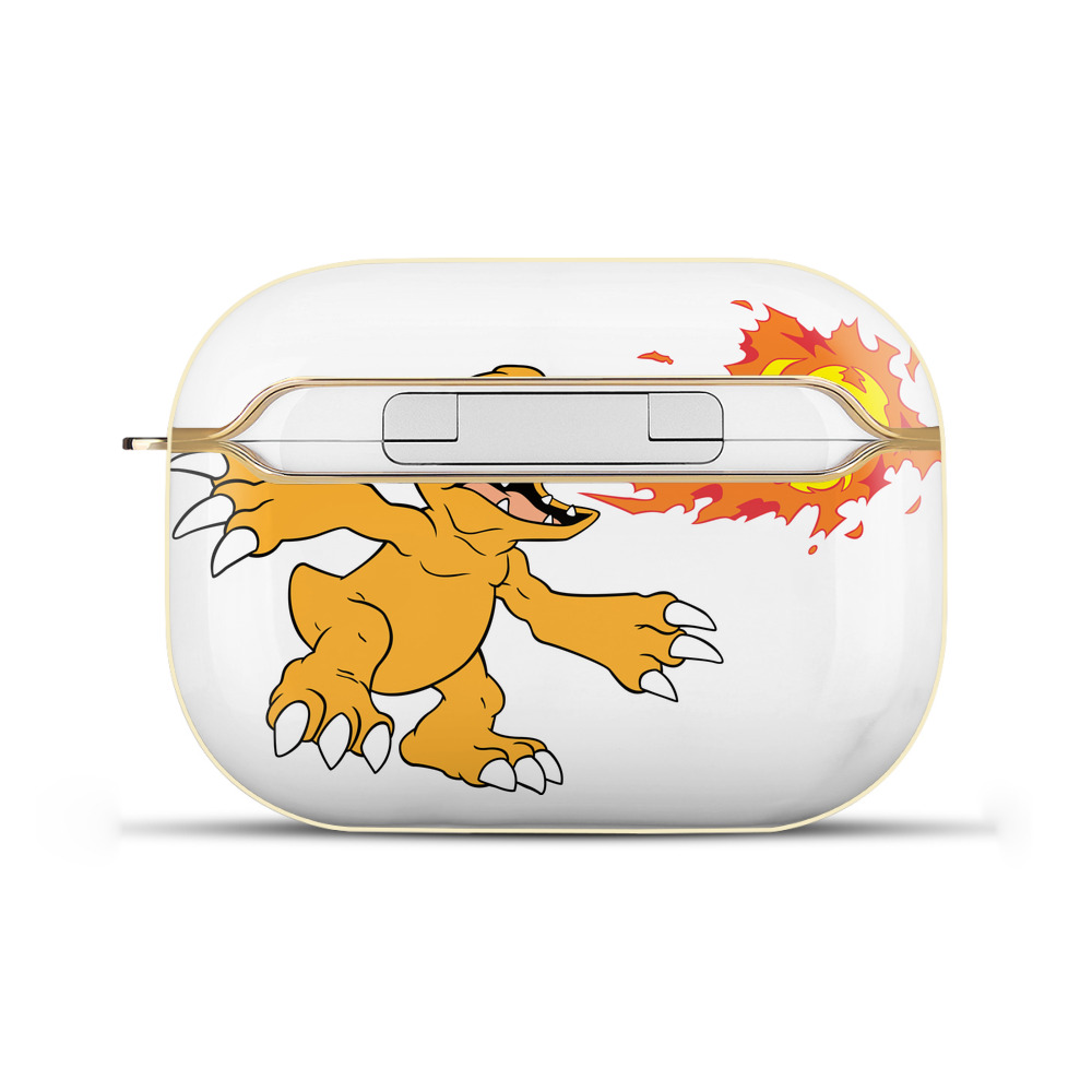 （画像用） Digimon デジタルモンスター/デジモン 【AirPods Pro用】ハードシェル保護ケース｜耐衝撃・防指紋・カラビナ付き商品仕様