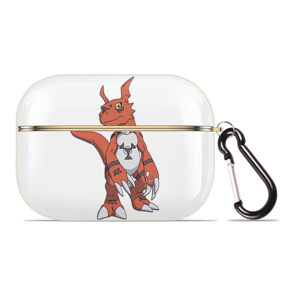 （画像用） Digimon デジタルモンスター/デジモン 【AirPods Pro用】ハードシェル保護ケース｜耐衝撃・防指紋・カラビナ付き商品仕様
