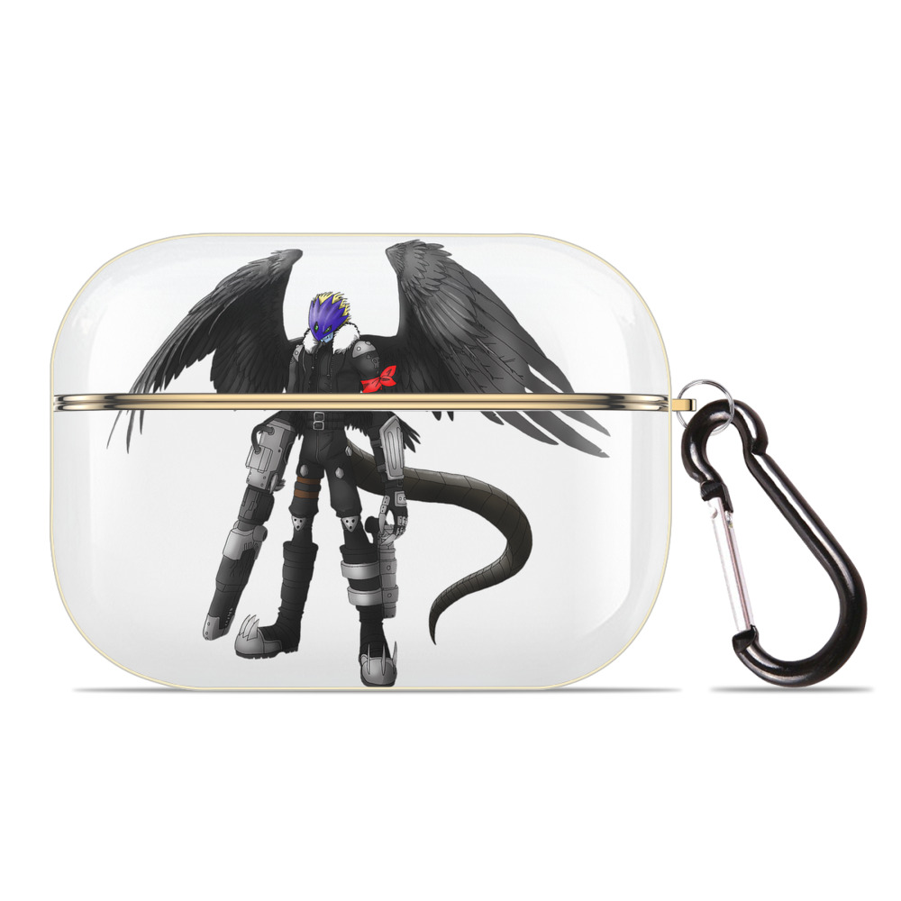 （画像用） Digimon デジタルモンスター/デジモン 【AirPods Pro用】ハードシェル保護ケース｜耐衝撃・防指紋・カラビナ付き商品仕様