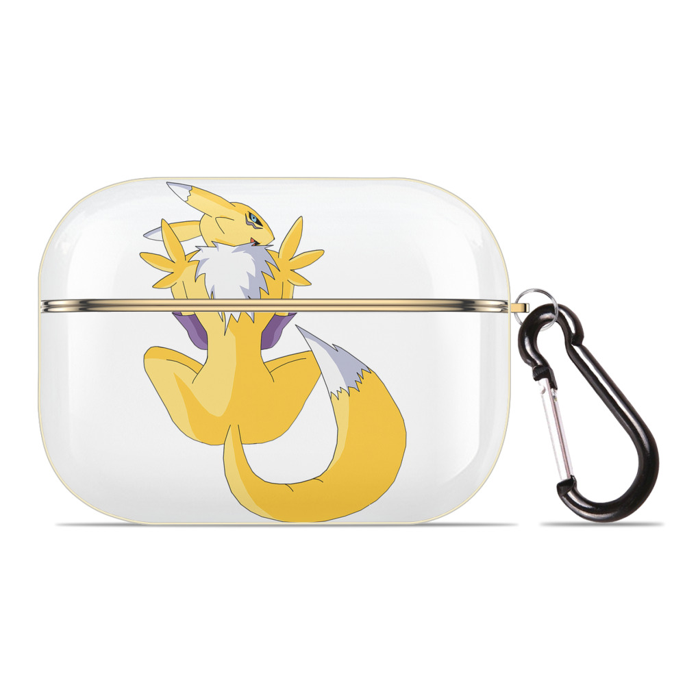 （画像用） Digimon デジタルモンスター/デジモン 【AirPods Pro用】ハードシェル保護ケース｜耐衝撃・防指紋・カラビナ付き商品仕様