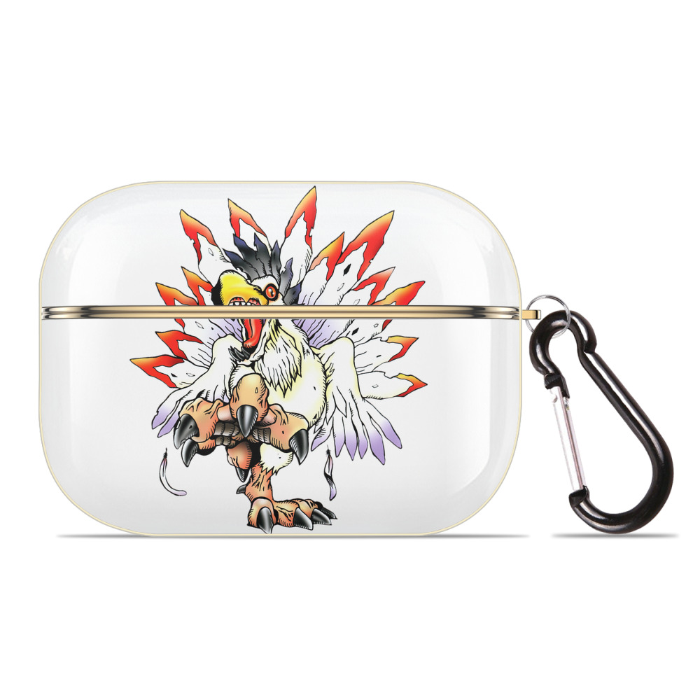 （画像用） Digimon デジタルモンスター/デジモン 【AirPods Pro用】ハードシェル保護ケース｜耐衝撃・防指紋・カラビナ付き商品仕様