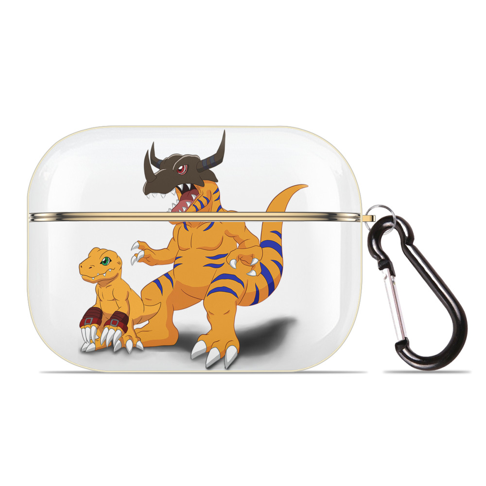 （画像用） Digimon デジタルモンスター/デジモン 【AirPods Pro用】ハードシェル保護ケース｜耐衝撃・防指紋・カラビナ付き商品仕様