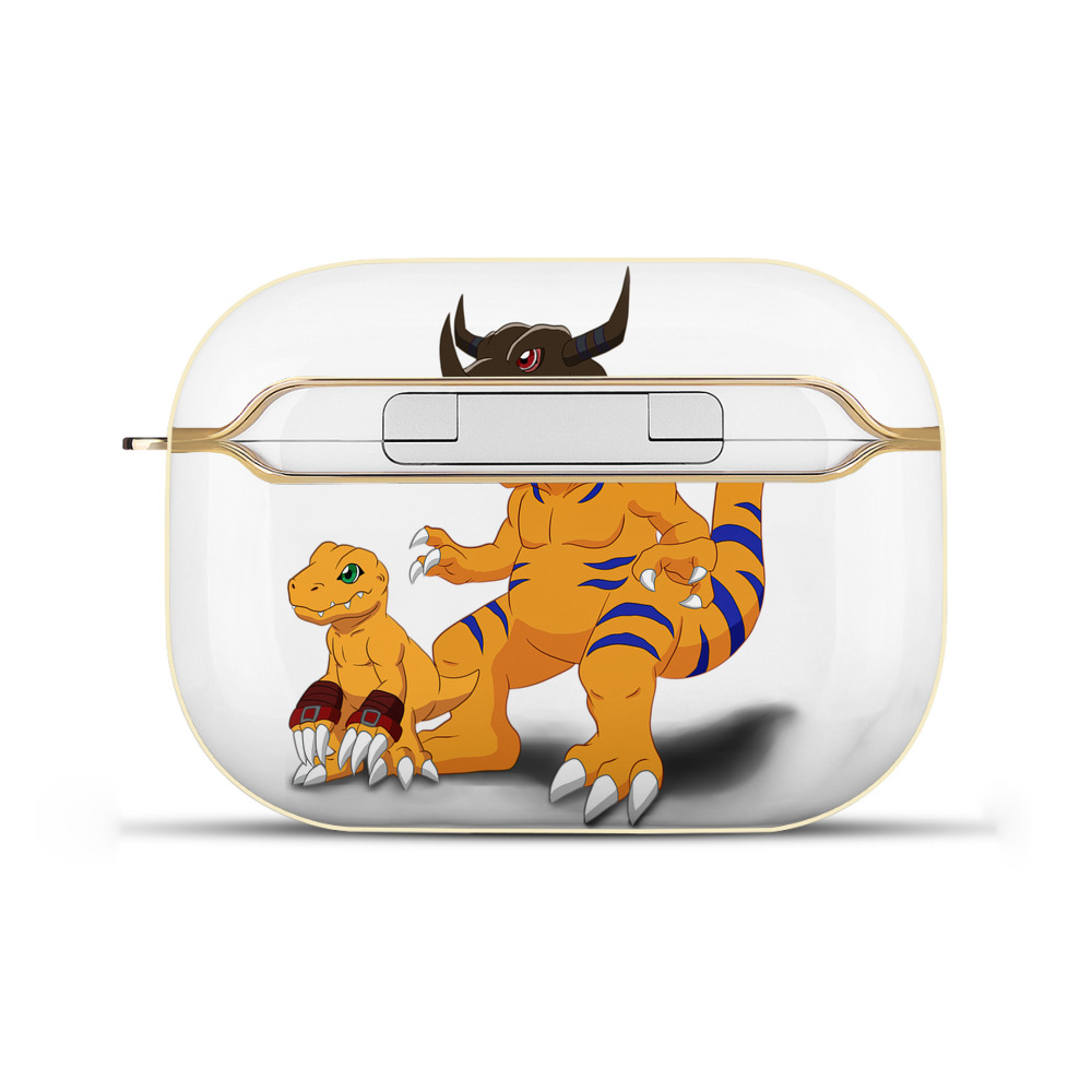 （画像用） Digimon デジタルモンスター/デジモン 【AirPods Pro用】ハードシェル保護ケース｜耐衝撃・防指紋・カラビナ付き商品仕様
