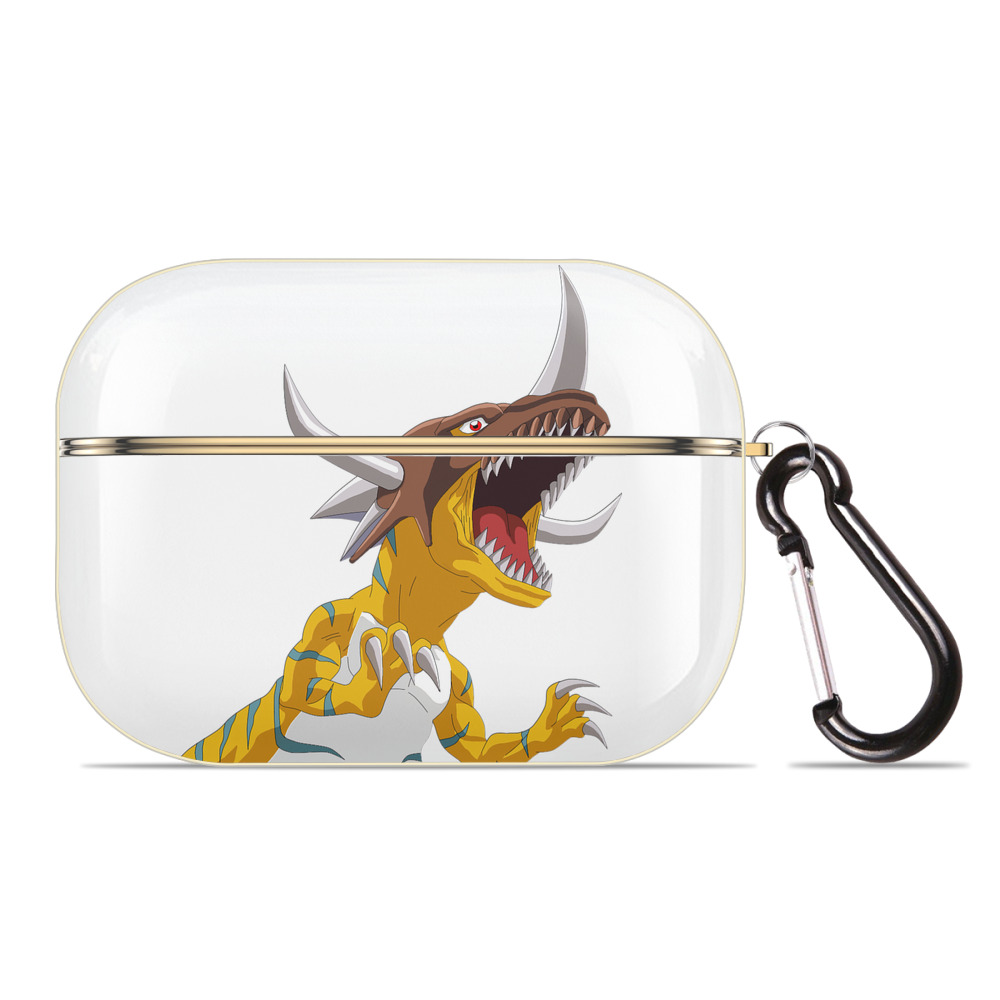 （画像用） Digimon デジタルモンスター/デジモン 【AirPods Pro用】ハードシェル保護ケース｜耐衝撃・防指紋・カラビナ付き商品仕様