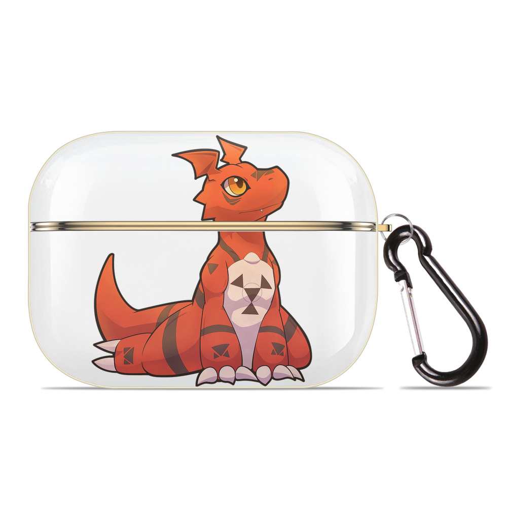 （画像用） Digimon デジタルモンスター/デジモン 【AirPods Pro用】ハードシェル保護ケース｜耐衝撃・防指紋・カラビナ付き商品仕様