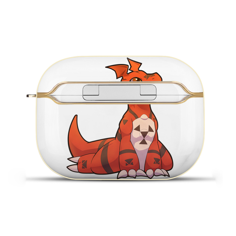 （画像用） Digimon デジタルモンスター/デジモン 【AirPods Pro用】ハードシェル保護ケース｜耐衝撃・防指紋・カラビナ付き商品仕様