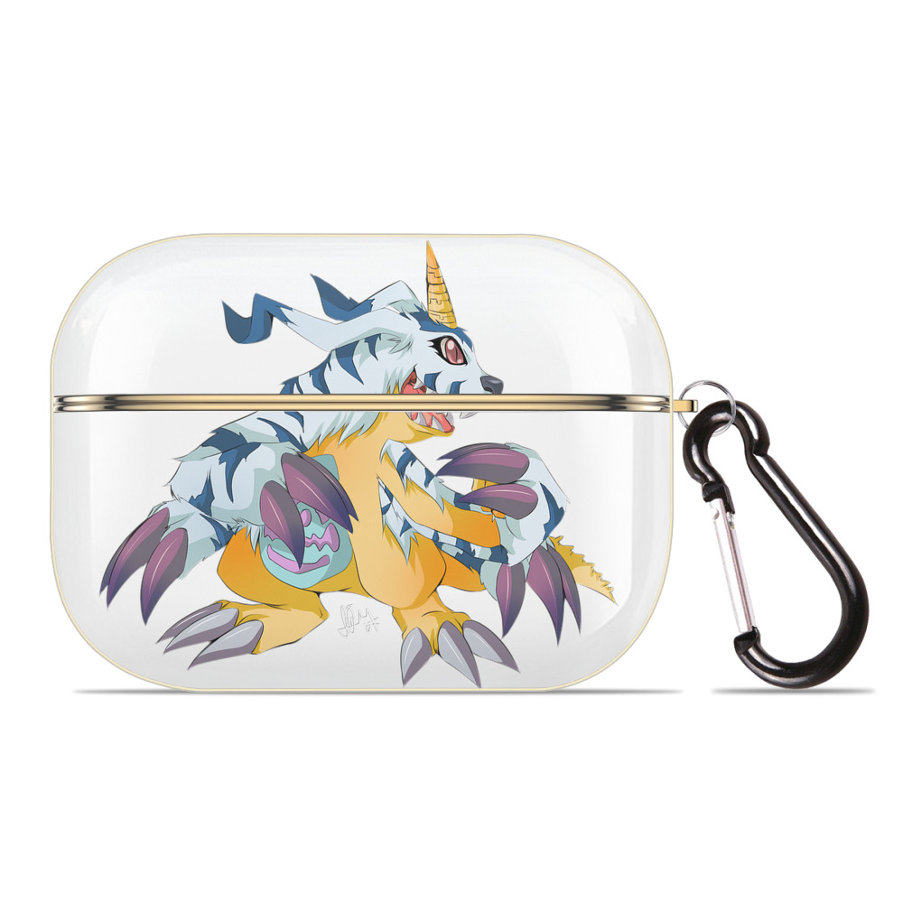 （画像用） Digimon デジタルモンスター/デジモン 【AirPods Pro用】ハードシェル保護ケース｜耐衝撃・防指紋・カラビナ付き商品仕様
