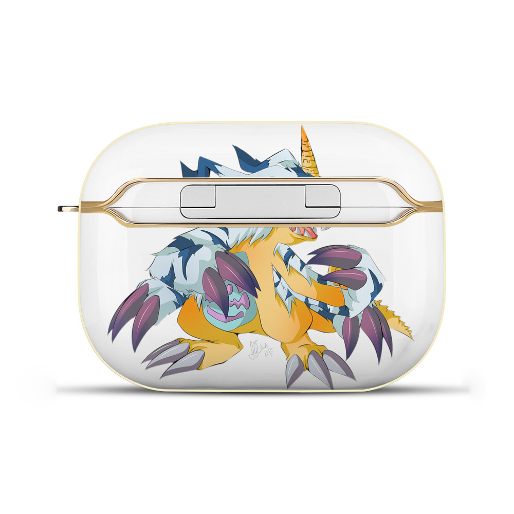 （画像用） Digimon デジタルモンスター/デジモン 【AirPods Pro用】ハードシェル保護ケース｜耐衝撃・防指紋・カラビナ付き商品仕様