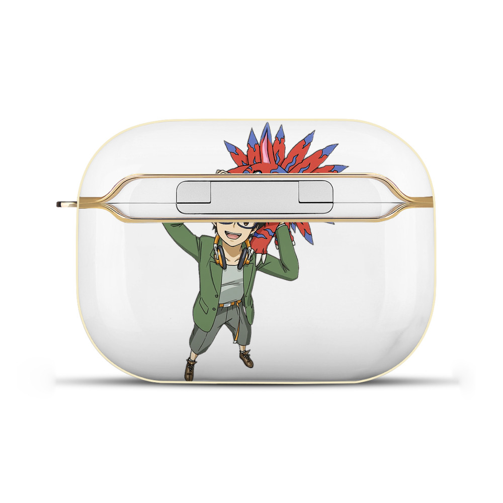 （画像用） Digimon デジタルモンスター/デジモン 【AirPods Pro用】ハードシェル保護ケース｜耐衝撃・防指紋・カラビナ付き商品仕様