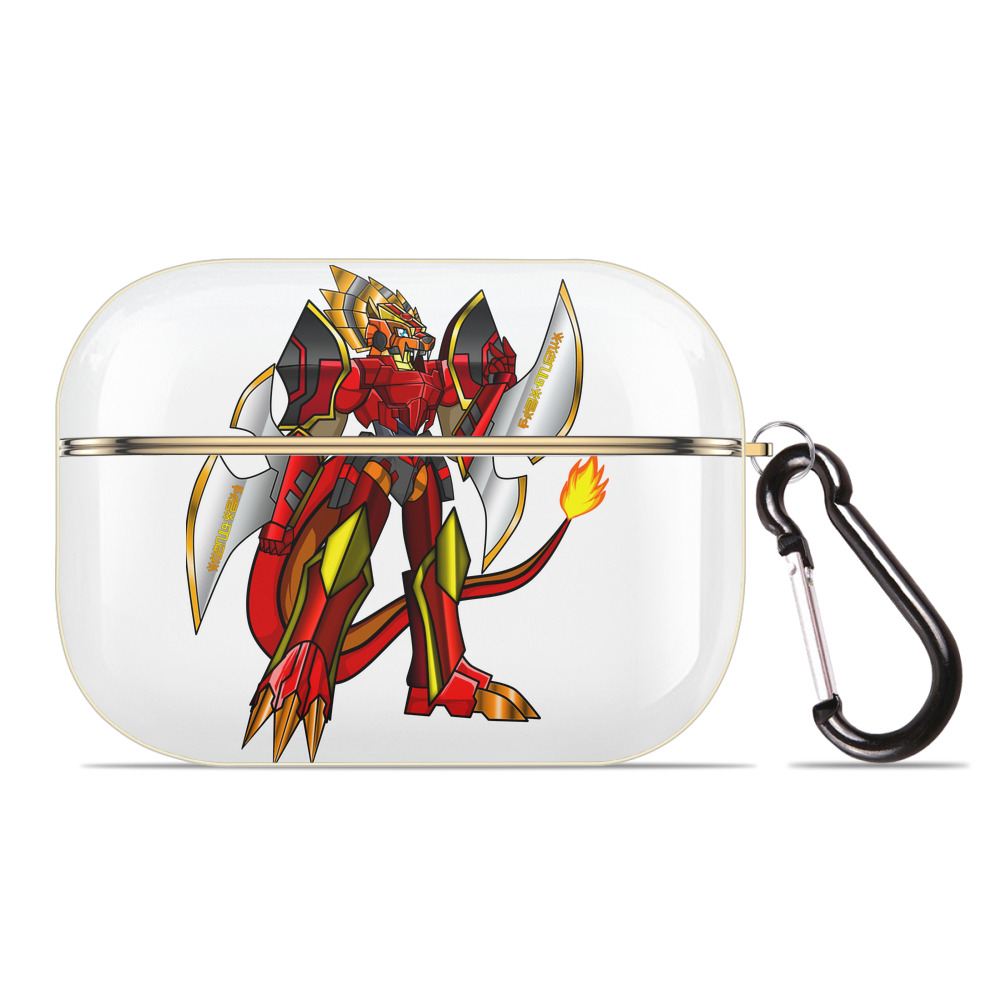 （画像用） Digimon デジタルモンスター/デジモン 【AirPods Pro用】ハードシェル保護ケース｜耐衝撃・防指紋・カラビナ付き商品仕様
