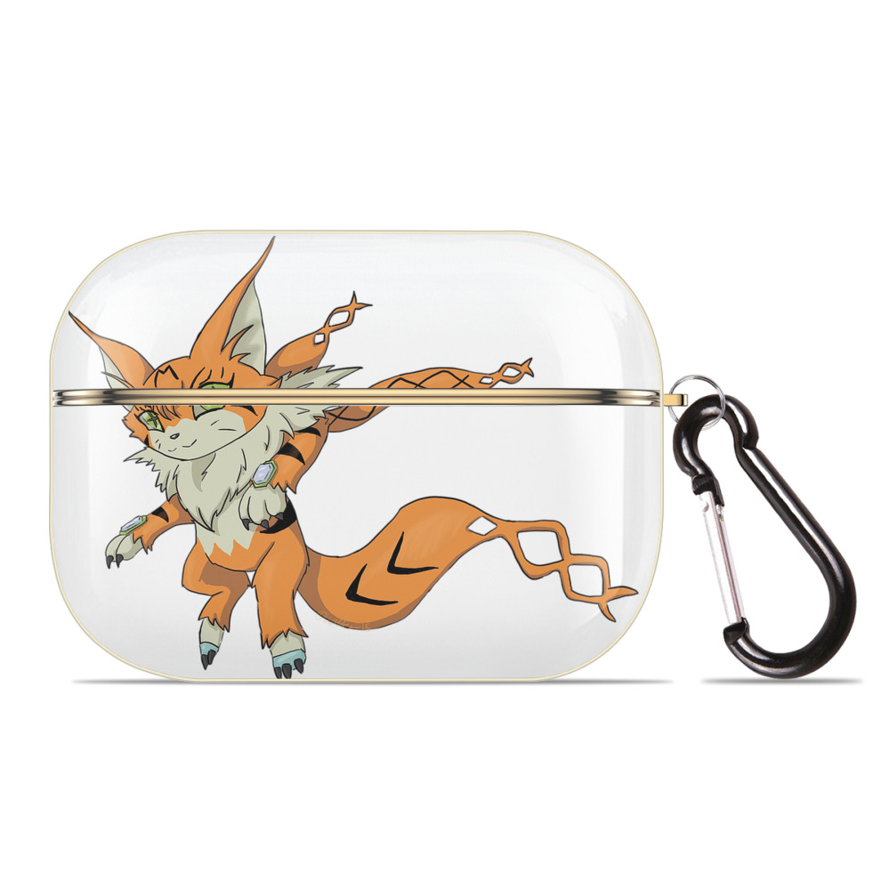 （画像用） Digimon デジタルモンスター/デジモン 【AirPods Pro用】ハードシェル保護ケース｜耐衝撃・防指紋・カラビナ付き商品仕様