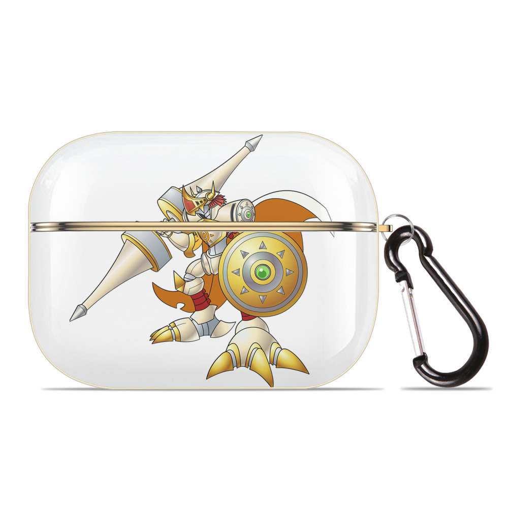 （画像用） Digimon デジタルモンスター/デジモン 【AirPods Pro用】ハードシェル保護ケース｜耐衝撃・防指紋・カラビナ付き商品仕様