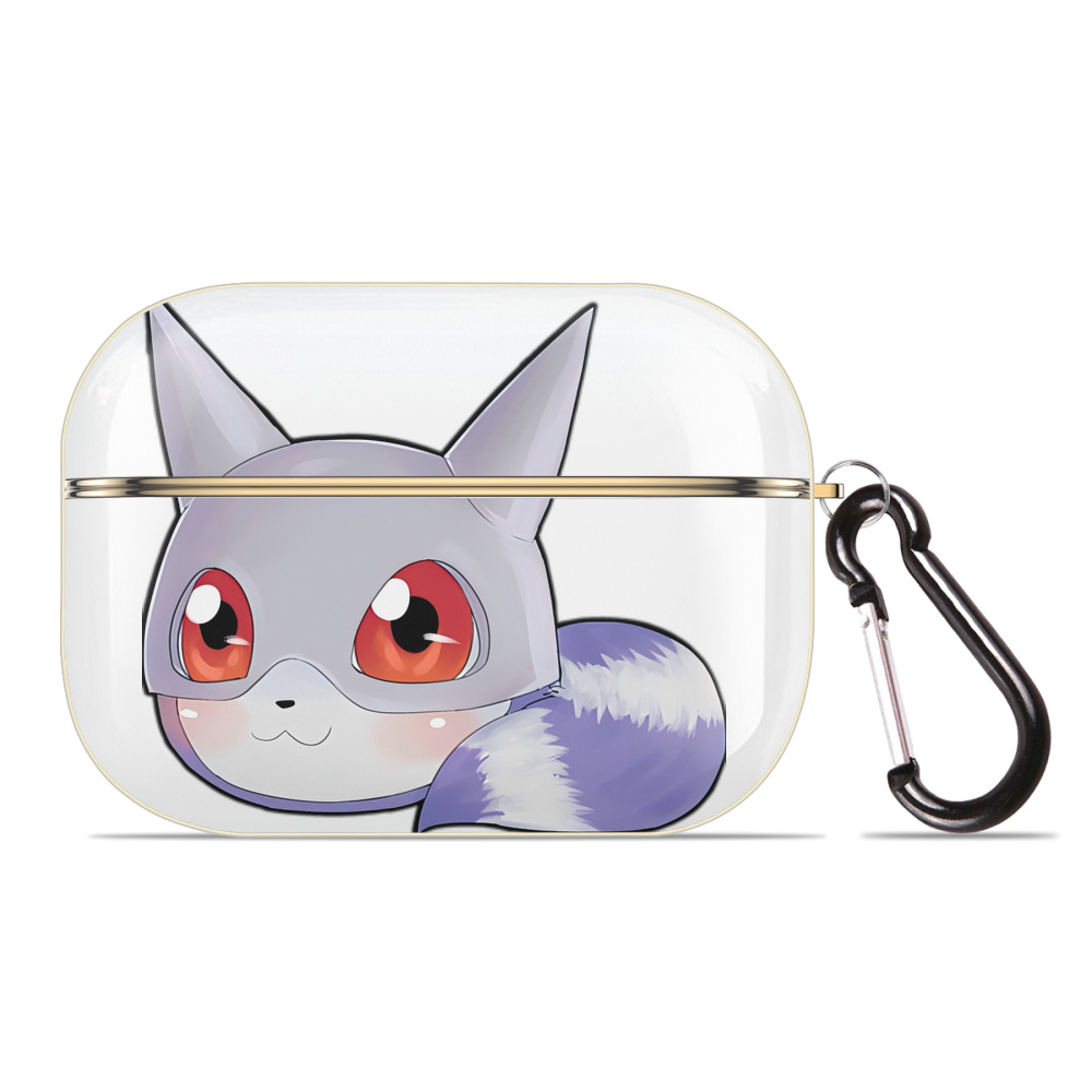 （画像用） Digimon デジタルモンスター/デジモン 【AirPods Pro用】ハードシェル保護ケース｜耐衝撃・防指紋・カラビナ付き商品仕様