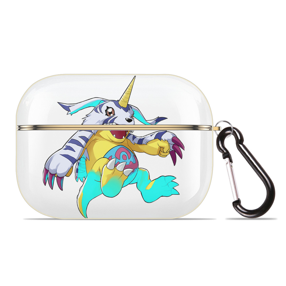 （画像用） Digimon デジタルモンスター/デジモン 【AirPods Pro用】ハードシェル保護ケース｜耐衝撃・防指紋・カラビナ付き商品仕様