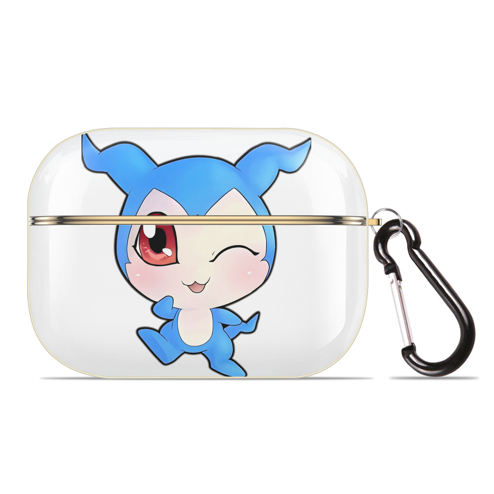（画像用） Digimon デジタルモンスター/デジモン 【AirPods Pro用】ハードシェル保護ケース｜耐衝撃・防指紋・カラビナ付き商品仕様
