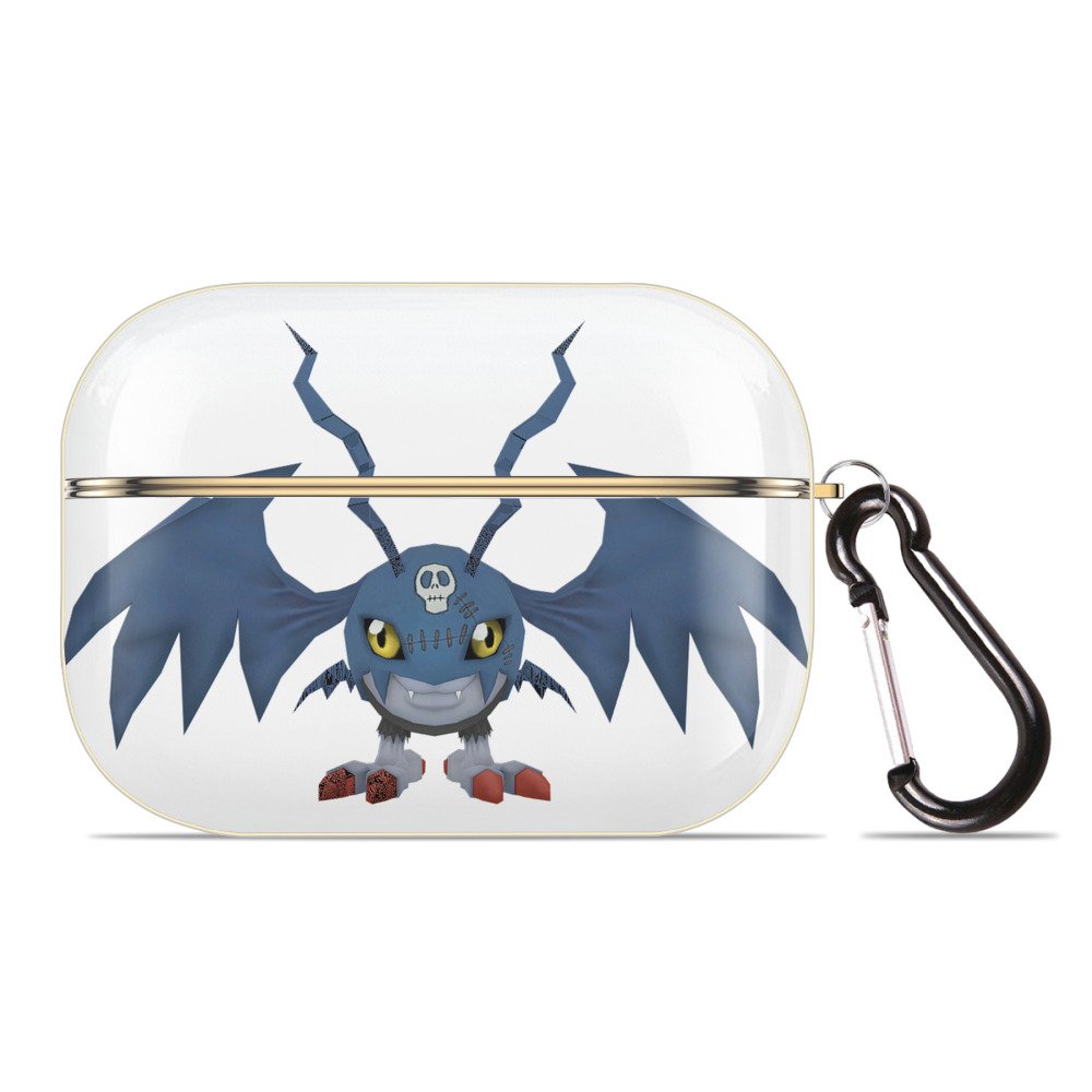 （画像用） Digimon デジタルモンスター/デジモン 【AirPods Pro用】ハードシェル保護ケース｜耐衝撃・防指紋・カラビナ付き商品仕様