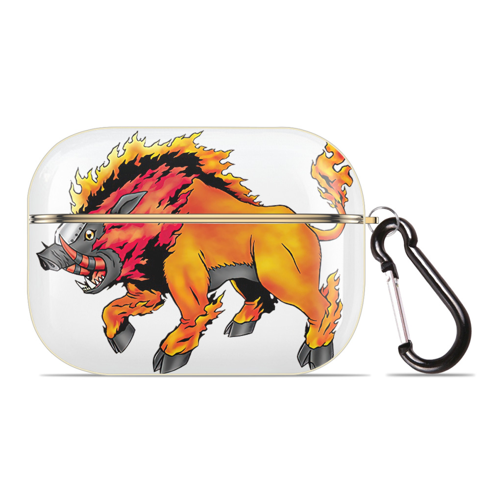 （画像用） Digimon デジタルモンスター/デジモン 【AirPods Pro用】ハードシェル保護ケース｜耐衝撃・防指紋・カラビナ付き商品仕様