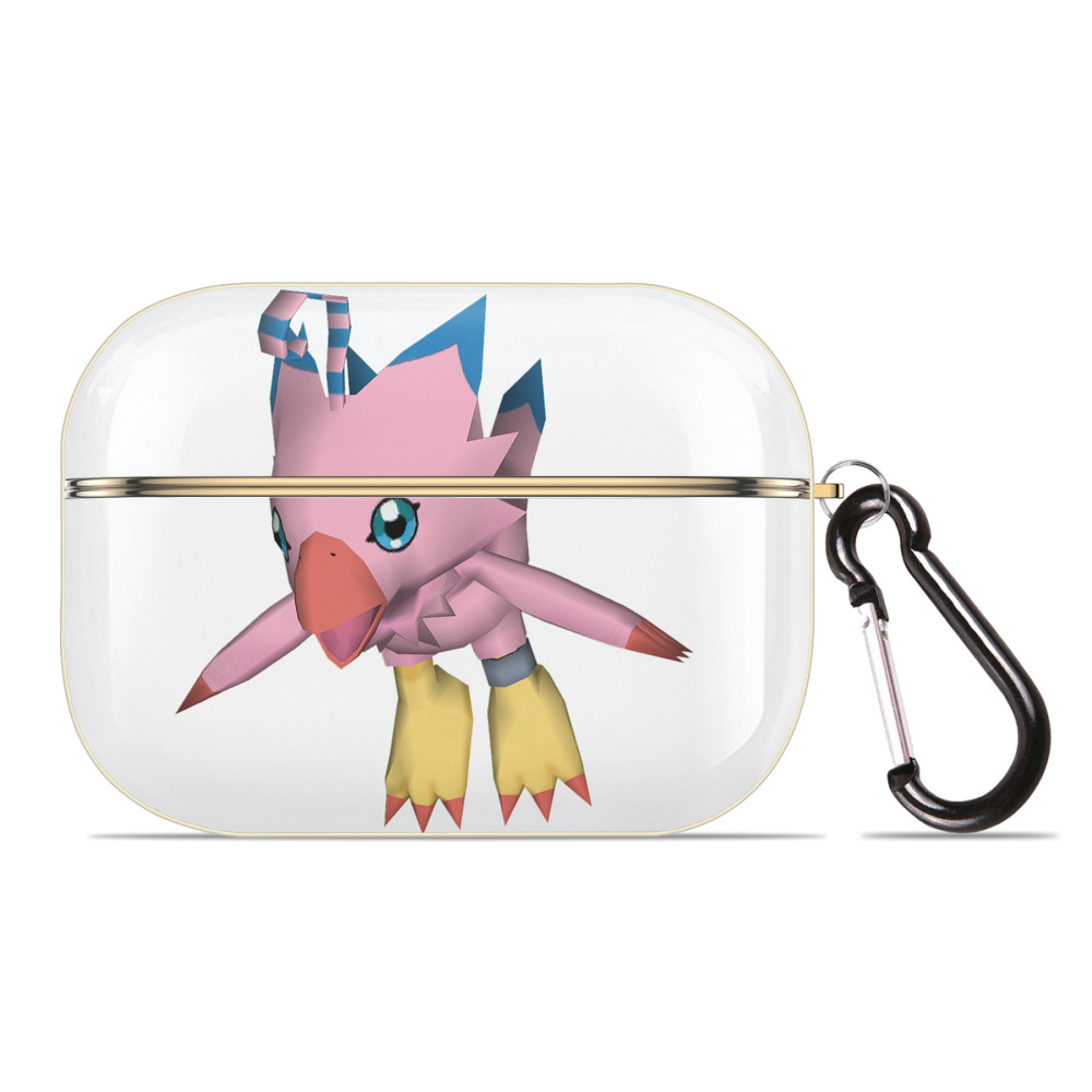（画像用） Digimon デジタルモンスター/デジモン 【AirPods Pro用】ハードシェル保護ケース｜耐衝撃・防指紋・カラビナ付き商品仕様