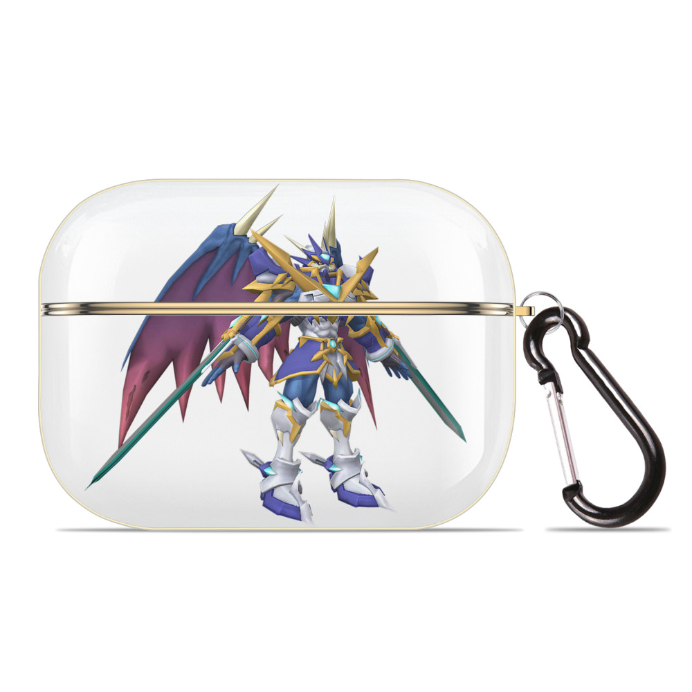 （画像用） Digimon デジタルモンスター/デジモン 【AirPods Pro用】ハードシェル保護ケース｜耐衝撃・防指紋・カラビナ付き商品仕様