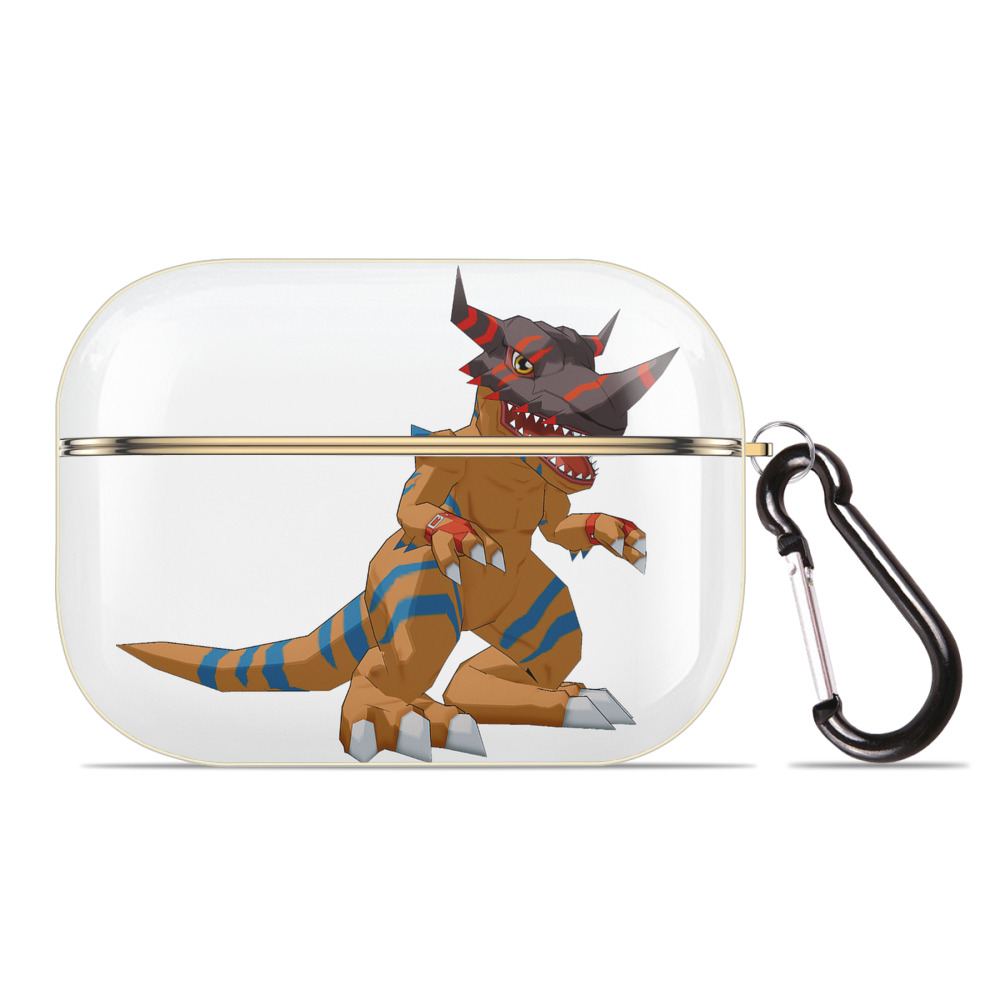 （画像用） Digimon デジタルモンスター/デジモン 【AirPods Pro用】ハードシェル保護ケース｜耐衝撃・防指紋・カラビナ付き商品仕様