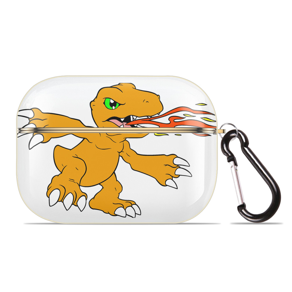 （画像用） Digimon デジタルモンスター/デジモン 【AirPods Pro用】ハードシェル保護ケース｜耐衝撃・防指紋・カラビナ付き商品仕様