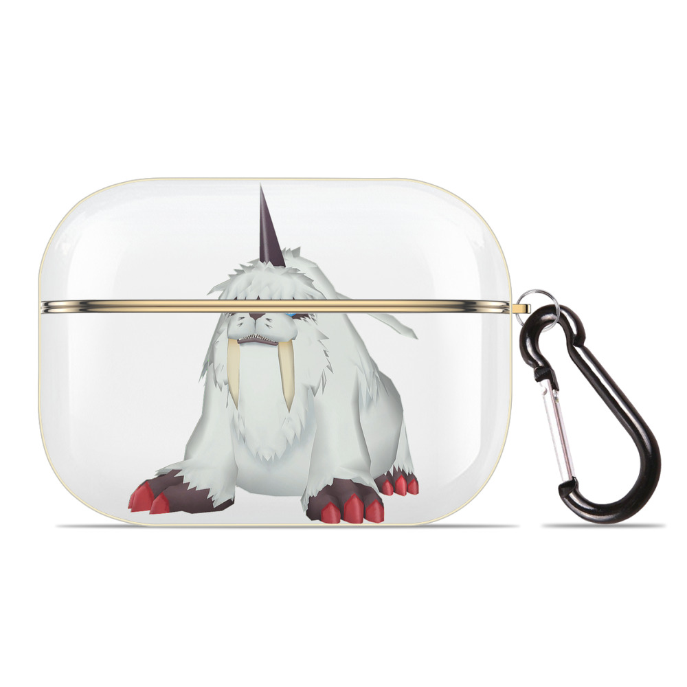 （画像用） Digimon デジタルモンスター/デジモン 【AirPods Pro用】ハードシェル保護ケース｜耐衝撃・防指紋・カラビナ付き商品仕様