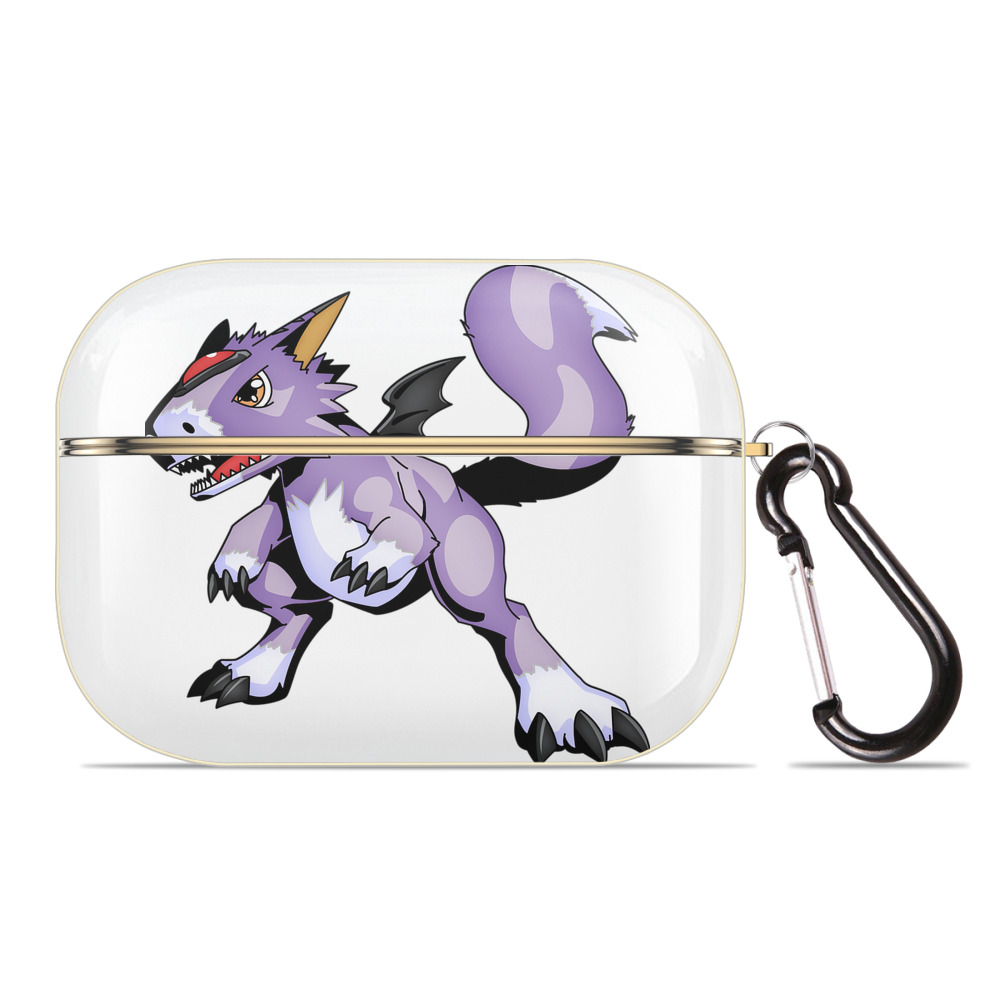 （画像用） Digimon デジタルモンスター/デジモン 【AirPods Pro用】ハードシェル保護ケース｜耐衝撃・防指紋・カラビナ付き商品仕様