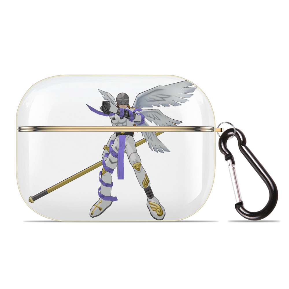 （画像用） Digimon デジタルモンスター/デジモン 【AirPods Pro用】ハードシェル保護ケース｜耐衝撃・防指紋・カラビナ付き商品仕様