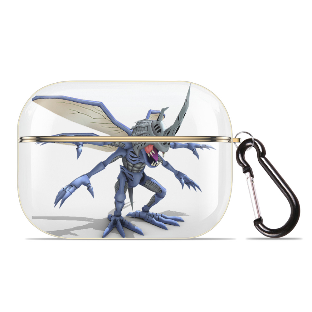 （画像用） Digimon デジタルモンスター/デジモン 【AirPods Pro用】ハードシェル保護ケース｜耐衝撃・防指紋・カラビナ付き商品仕様