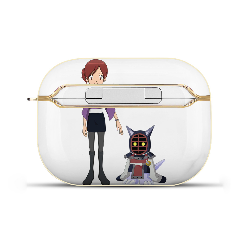 （画像用） Digimon デジタルモンスター/デジモン 【AirPods Pro用】ハードシェル保護ケース｜耐衝撃・防指紋・カラビナ付き商品仕様