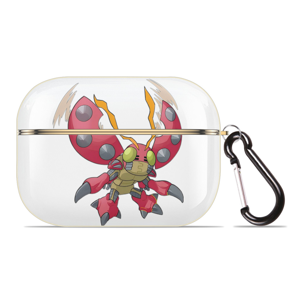 （画像用） Digimon デジタルモンスター/デジモン 【AirPods Pro用】ハードシェル保護ケース｜耐衝撃・防指紋・カラビナ付き商品仕様