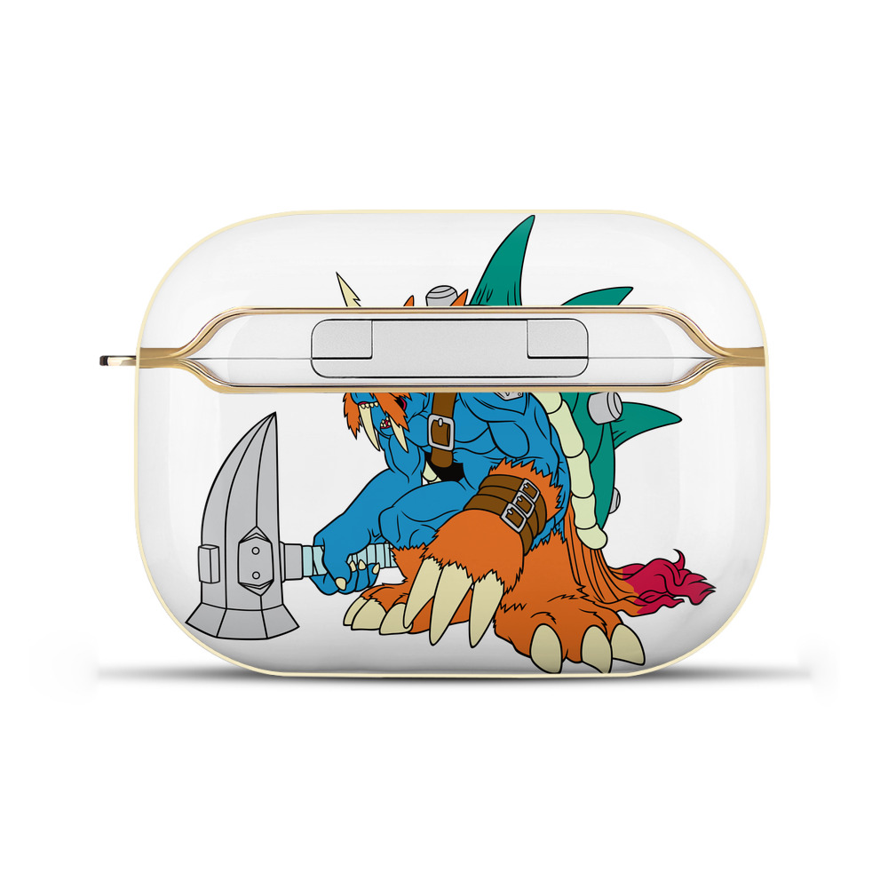 （画像用） Digimon デジタルモンスター/デジモン 【AirPods Pro用】ハードシェル保護ケース｜耐衝撃・防指紋・カラビナ付き商品仕様