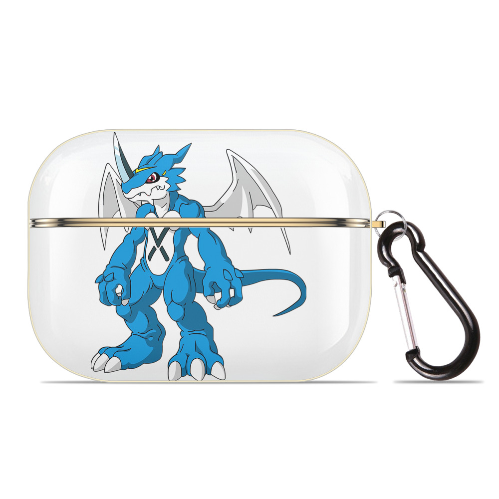 （画像用） Digimon デジタルモンスター/デジモン 【AirPods Pro用】ハードシェル保護ケース｜耐衝撃・防指紋・カラビナ付き商品仕様