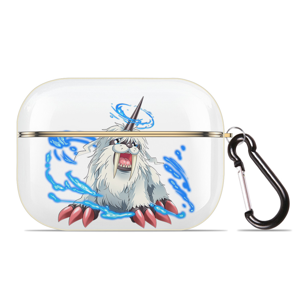 （画像用） Digimon デジタルモンスター/デジモン 【AirPods Pro用】ハードシェル保護ケース｜耐衝撃・防指紋・カラビナ付き商品仕様