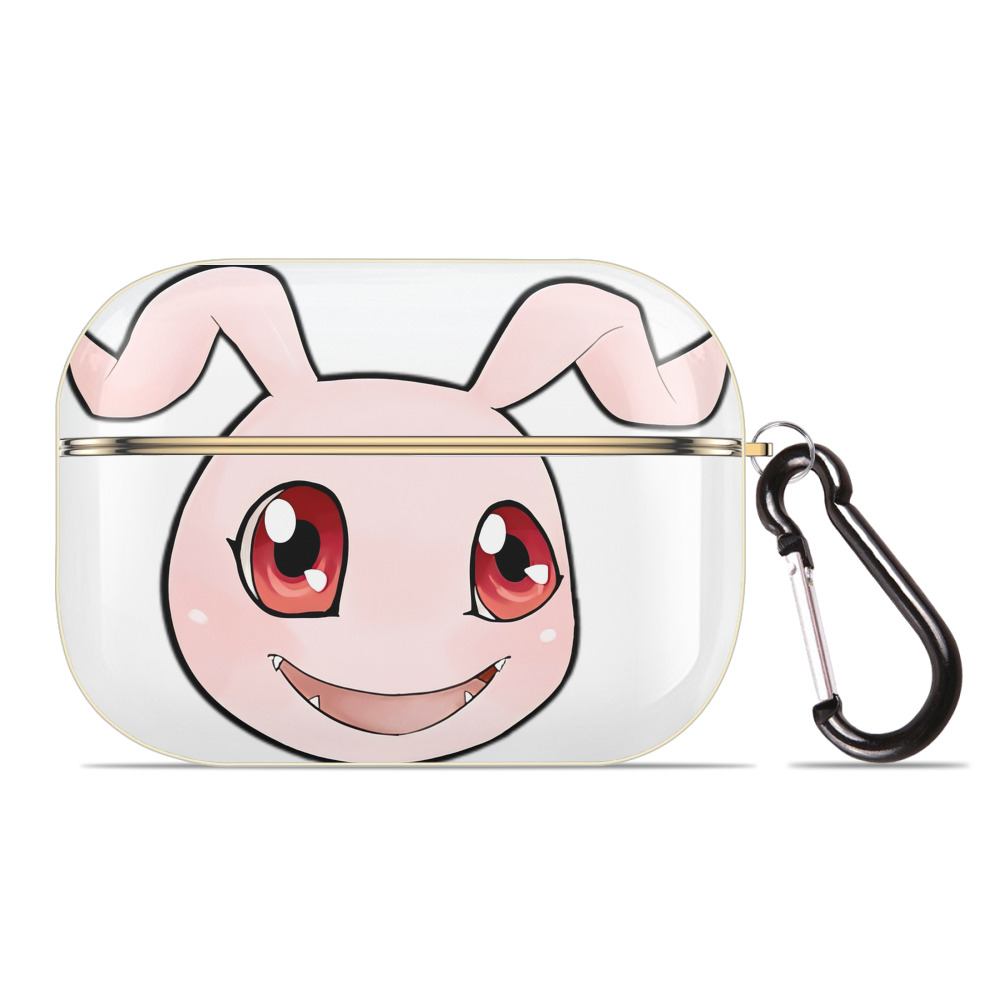（画像用） Digimon デジタルモンスター/デジモン 【AirPods Pro用】ハードシェル保護ケース｜耐衝撃・防指紋・カラビナ付き商品仕様