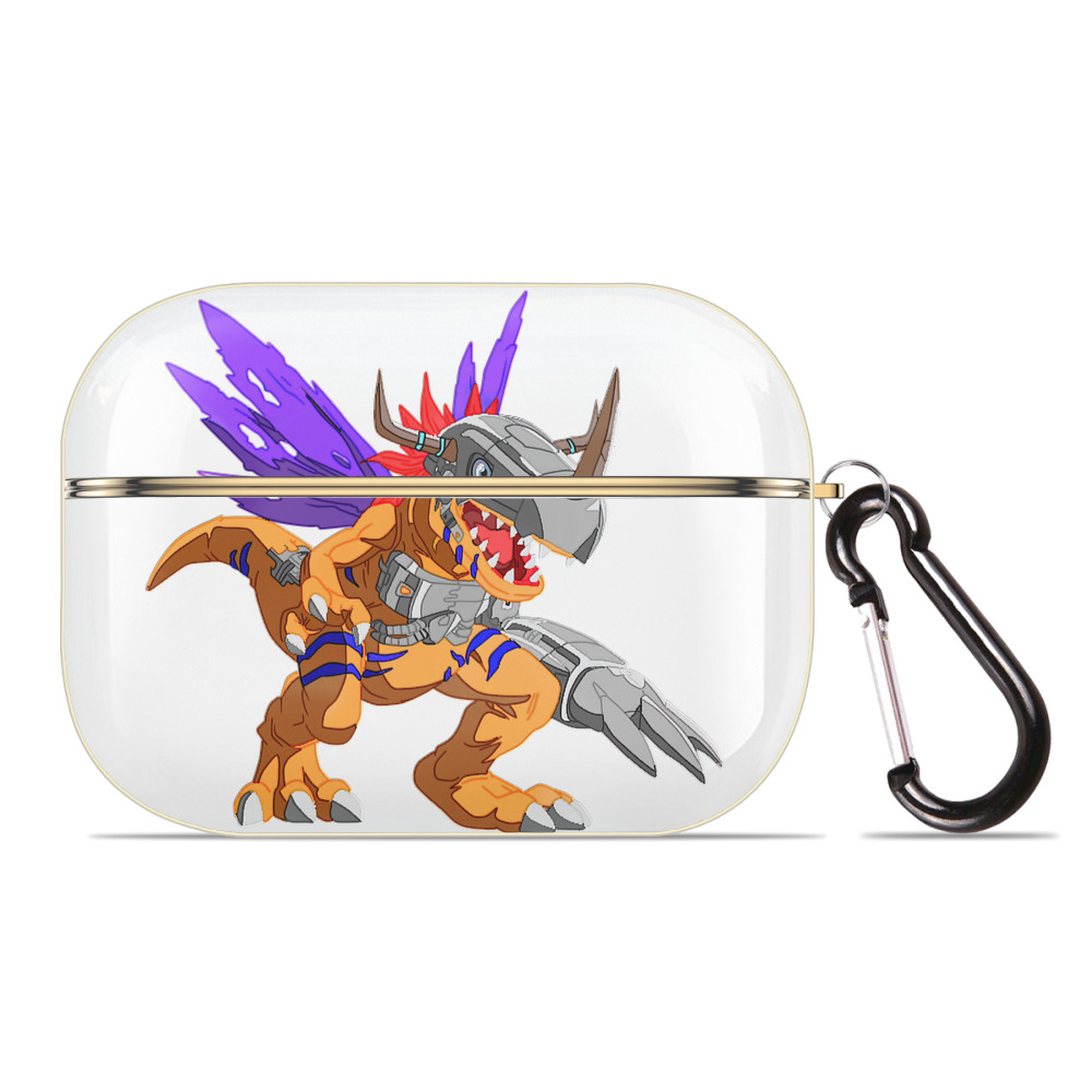 （画像用） Digimon デジタルモンスター/デジモン 【AirPods Pro用】ハードシェル保護ケース｜耐衝撃・防指紋・カラビナ付き商品仕様