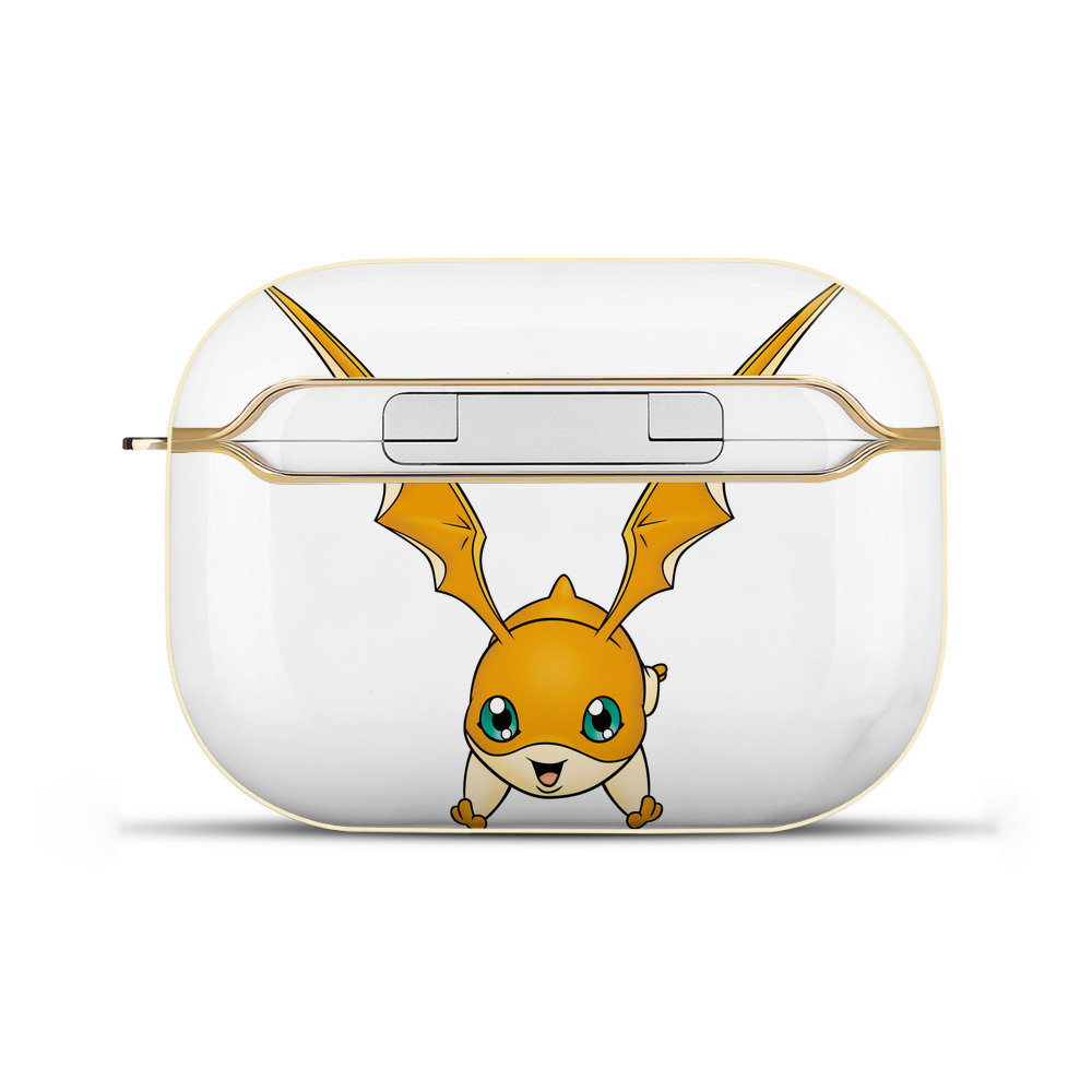 （画像用） Digimon デジタルモンスター/デジモン 【AirPods Pro用】ハードシェル保護ケース｜耐衝撃・防指紋・カラビナ付き商品仕様