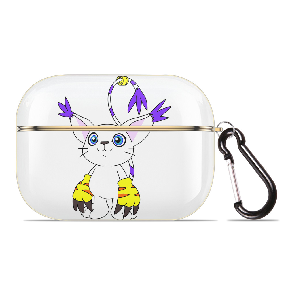 （画像用） Digimon デジタルモンスター/デジモン 【AirPods Pro用】ハードシェル保護ケース｜耐衝撃・防指紋・カラビナ付き商品仕様