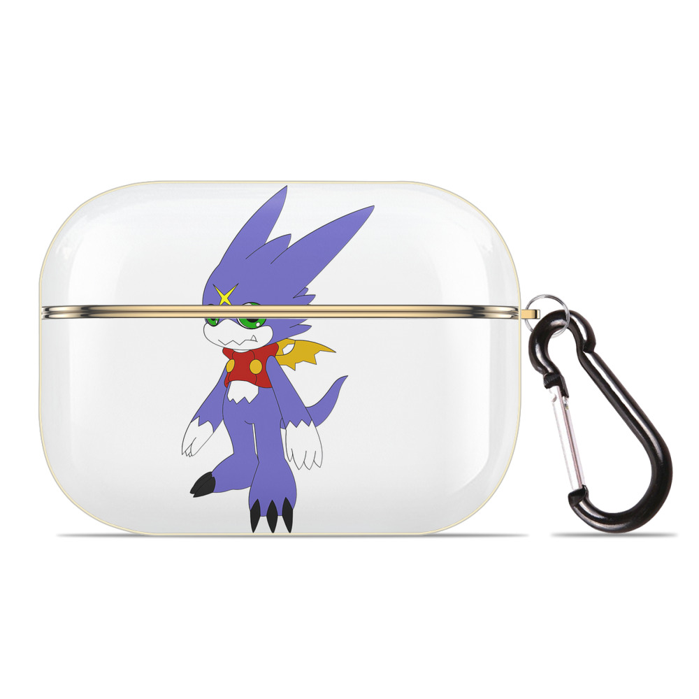 （画像用） Digimon デジタルモンスター/デジモン 【AirPods Pro用】ハードシェル保護ケース｜耐衝撃・防指紋・カラビナ付き商品仕様