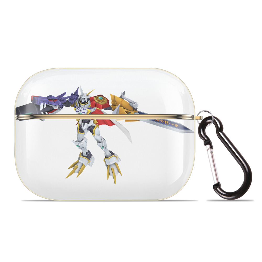 （画像用） Digimon デジタルモンスター/デジモン 【AirPods Pro用】ハードシェル保護ケース｜耐衝撃・防指紋・カラビナ付き商品仕様