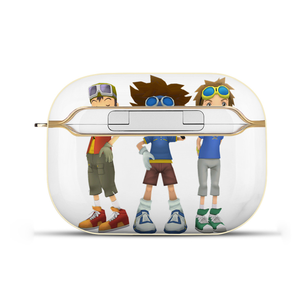 （画像用） Digimon デジタルモンスター/デジモン 【AirPods Pro用】ハードシェル保護ケース｜耐衝撃・防指紋・カラビナ付き商品仕様