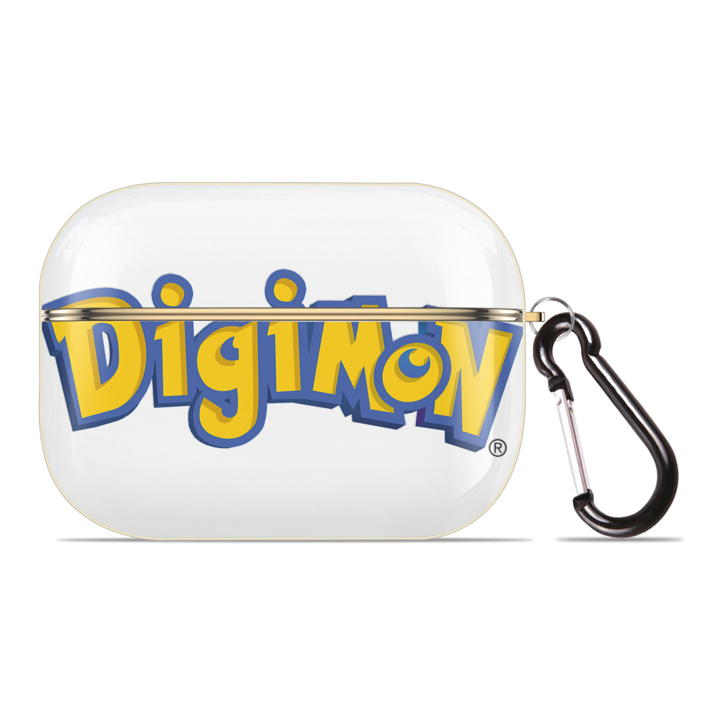 （画像用） Digimon デジタルモンスター/デジモン 【AirPods Pro用】ハードシェル保護ケース｜耐衝撃・防指紋・カラビナ付き商品仕様
