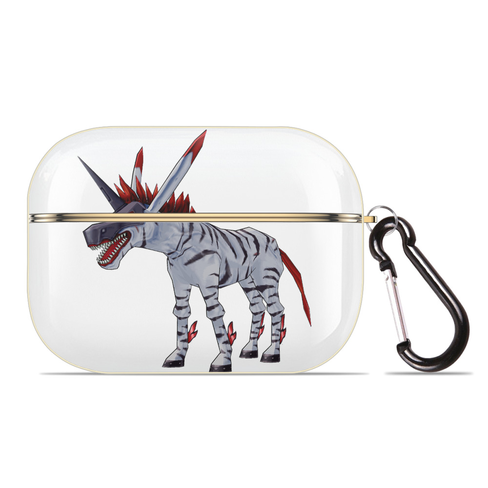 （画像用） Digimon デジタルモンスター/デジモン 【AirPods Pro用】ハードシェル保護ケース｜耐衝撃・防指紋・カラビナ付き商品仕様