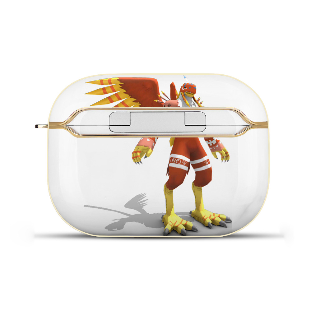 （画像用） Digimon デジタルモンスター/デジモン 【AirPods Pro用】ハードシェル保護ケース｜耐衝撃・防指紋・カラビナ付き商品仕様