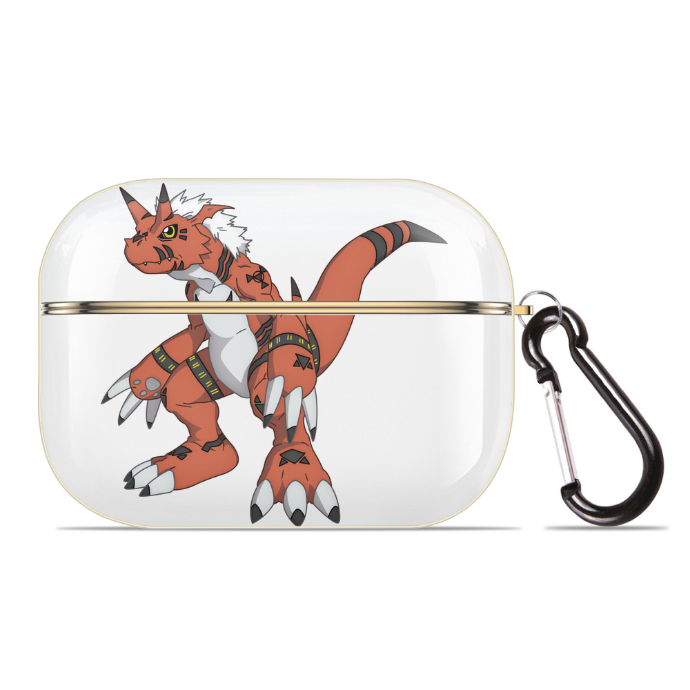 （画像用） Digimon デジタルモンスター/デジモン 【AirPods Pro用】ハードシェル保護ケース｜耐衝撃・防指紋・カラビナ付き商品仕様