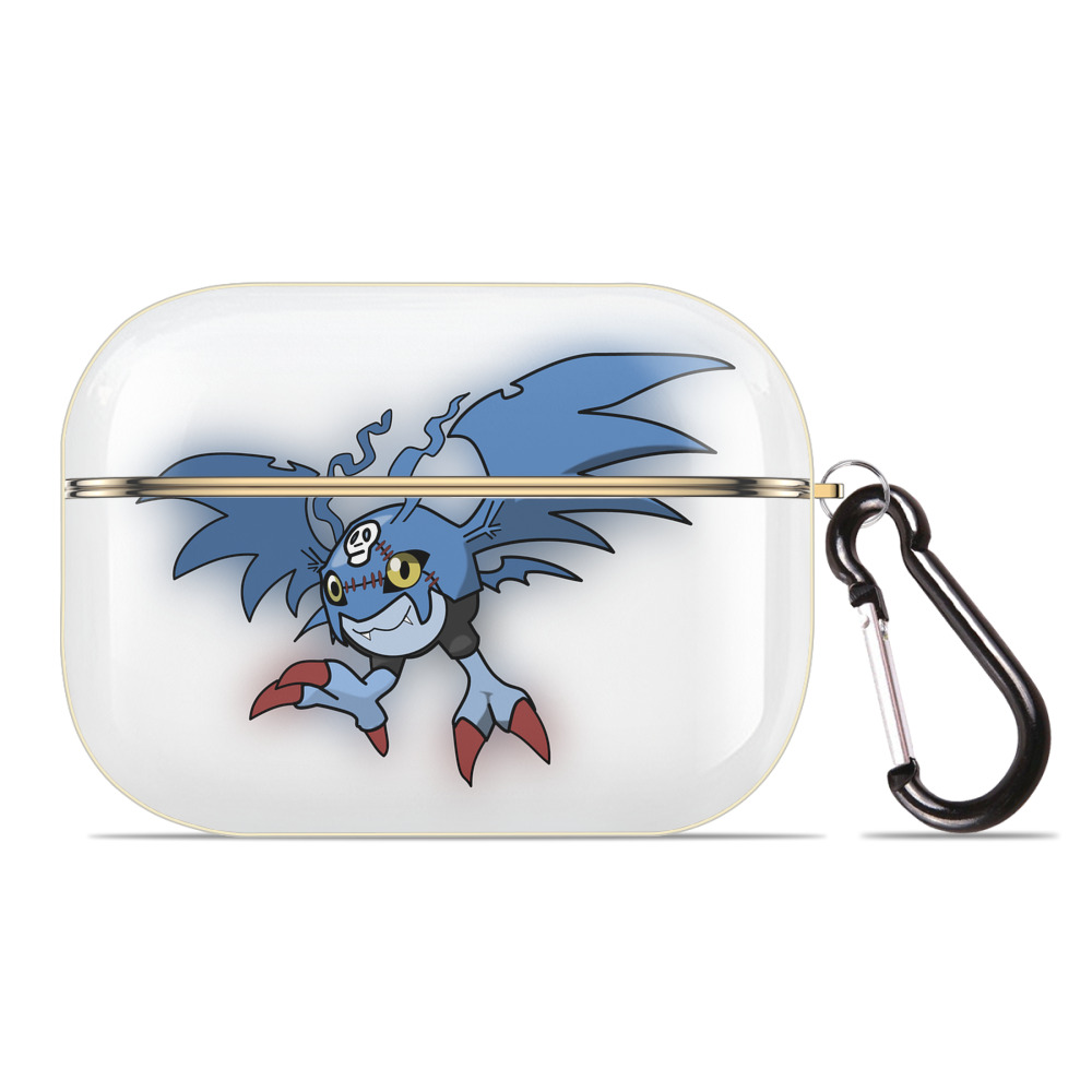 （画像用） Digimon デジタルモンスター/デジモン 【AirPods Pro用】ハードシェル保護ケース｜耐衝撃・防指紋・カラビナ付き商品仕様