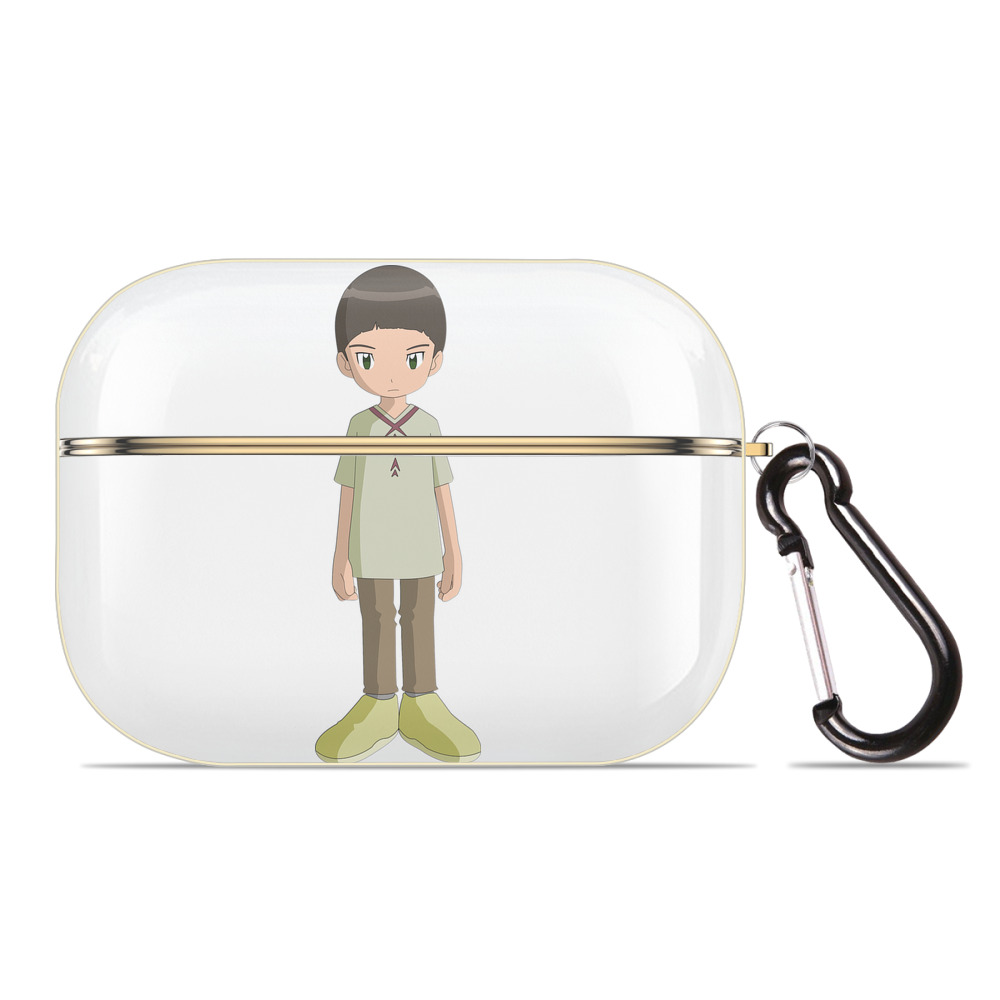 （画像用） Digimon デジタルモンスター/デジモン 【AirPods Pro用】ハードシェル保護ケース｜耐衝撃・防指紋・カラビナ付き商品仕様