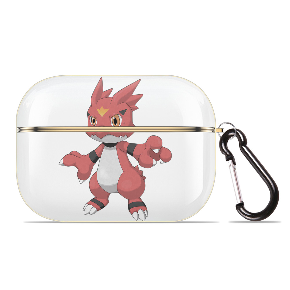 （画像用） Digimon デジタルモンスター/デジモン 【AirPods Pro用】ハードシェル保護ケース｜耐衝撃・防指紋・カラビナ付き商品仕様
